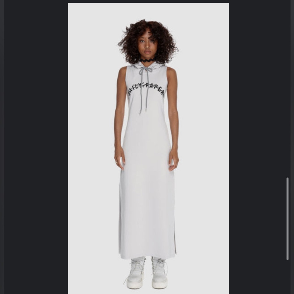 Daily Paper Grey Hoodie Dress